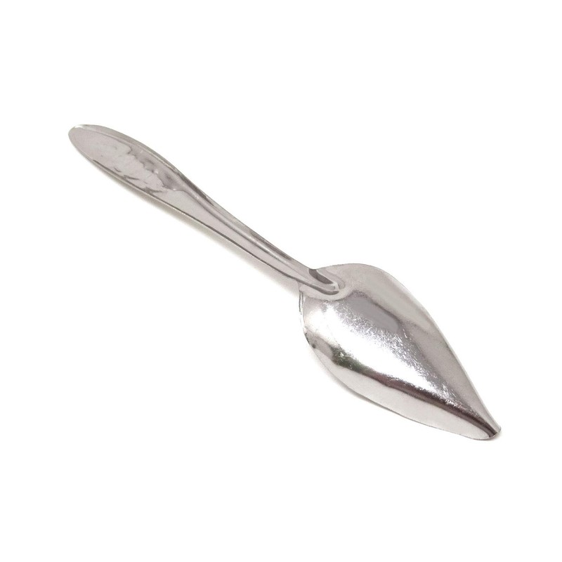 HONBAY 4PCS Stainless Steel Bird Feeder Spoons Parrot Feeding Scoops