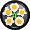 SJUNJIE 5PCS Fried Egg Cooking Rings Stainless Steel Fried Egg