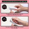 FANDAMEI Buffer for Nails, Buffer for Gel Nails, Manicure Set,