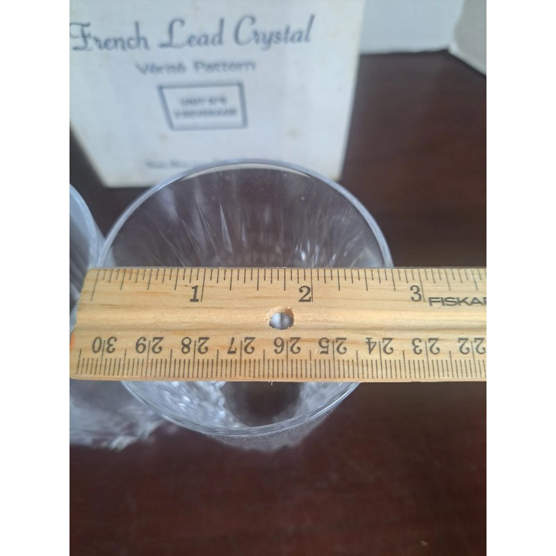 wm dalton Set Of 2 Beverage Glasses 24% French Lead