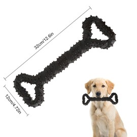 Kettion Juguetes para Perros mordedera para Perro para Masticadores Agresivos de Raza Grande Hueso de Juguete para Perros Indestructible Duradero Remolcador de Guerra para Cambiar de Dientes