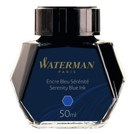 Waterman Bottled Ink Blue Serenity Blue / 워터맨 병잉크 블루 Serenity Blue