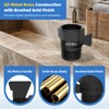 Hibbent All Metal 1 Pack Shower Head Flow Control Valve,