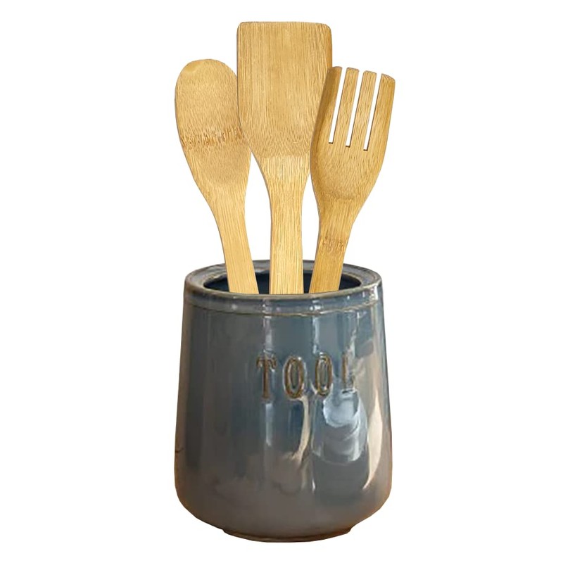 Bamboo Wood Kitchen Utensils Set - Kit of 3 Kitchen
