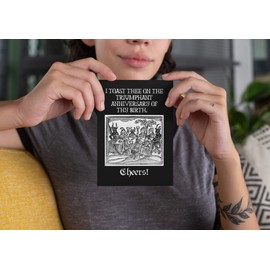 Fun Medieval Birthday Card for Women & Men/Gothic Birthday Card for Him, Her