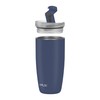 FLSK CUP Stainless Steel Reusable Cup for Travel (350 ml,