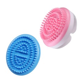 Gatuida 2Pcs Body Massage Brush Convenient Full Body Massager Tool for Meridian Massage and Skin Cleaning Lightweight Plastic Skin Friendly Design for Hips Legs Neck