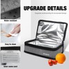 Aosbos Small Insulated Lunch Bag - Compact Lunch Box for