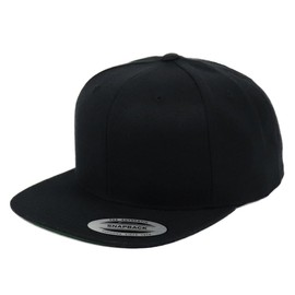 Flex-Fit Cap, Men's, Women's, YUPOONG YP CLASSICS PREMIUM SNAPBACK CAP Hat, Black