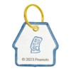 Tees Factory Snoopy Patch Key Ring N H5.5 x W