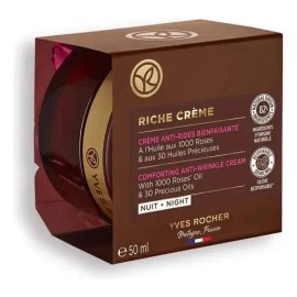 Crema De Noche Riche Creme Antiarrugas Yves Rocher Tipo De Piel Seca                                                                                  