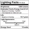 GE Lighting (6 bulbs) GE Lighting refresh LED Floodlight, Daylight
