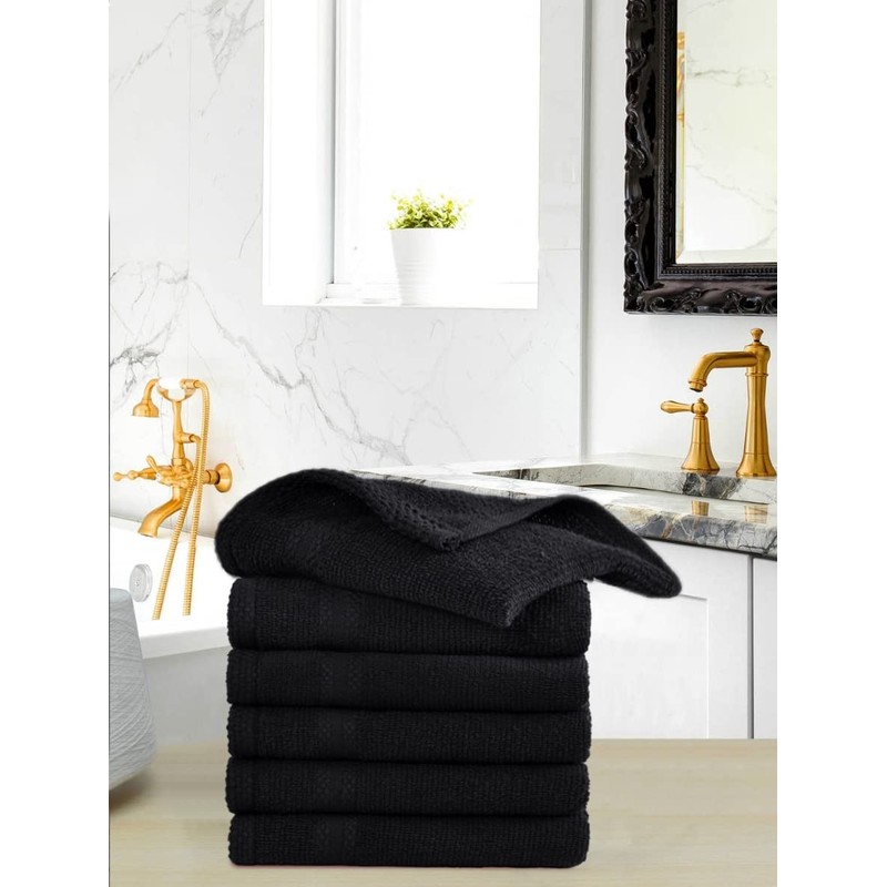 GLAMBURG - Juego de paños ultra suaves de 12 piezas