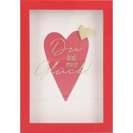 Depesche 11625-011 - Photo Frame with Compliment, Small Decorative Frame with Pretty Saying, Approx. 8.4 x 5.8 x 1.9 cm, Ideal as a Gift or Small Present, Pink
