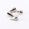 Nisorpa 100PCS Metal Studs Rivet Bullet Spike Cone Screw Punk