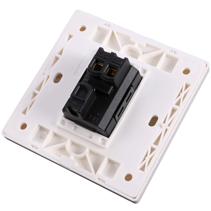 UHPPOTE Push to Exit Button Square Rocker Switch - Flush-Mounted