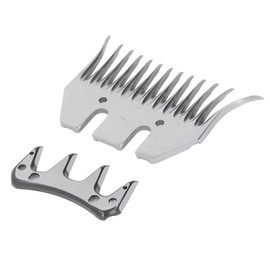 Yuecoom Replacement Blades for Sheep Scissors, Professional Curved 13 Tooth Shear Comb Blade, Trimmer Accessory Set for Sheep, Alpacas, Goats, Goat Sheep Shears Blade, Replacement Blades Removable