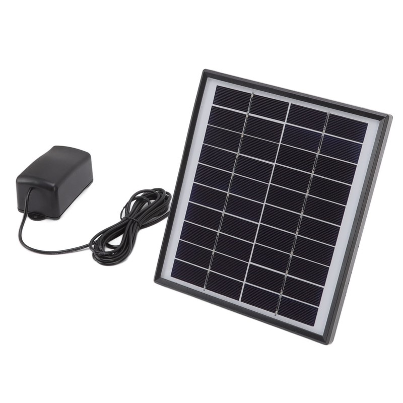 Solar Oxygen Pump 10V 6W Shockproof Small Lightweight Solar Water