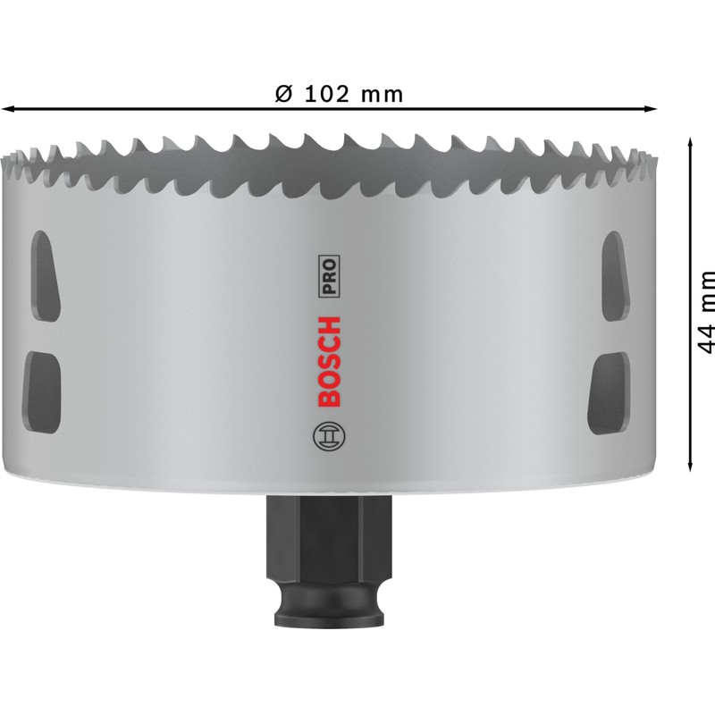 Bosch 1x PRO Multi Material Power Change Plus Hole Saw