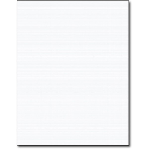 Heavyweight Linen Textured Cardstock - 50 Sheets - Blank Thick Paper for Inkjet/Laser Printers (White)
