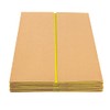 Yellow Tri-fold Display Board, Corrugated Cardboard, 32 x 48 inches