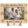 ukebobo Mr and Mrs Picture Frame, Our Wedding Day Picture