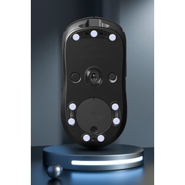 TALONGAMES Universal Mouse Sole, 0.2 inch (6 mm), Round Mouse Feet, 20 PCS, Premium Mouse Skates, Heavy Duty, Ultra Low Friction, Super Smooth Glide Replacement (Gray)