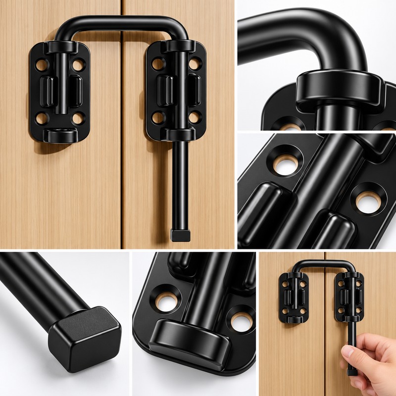 Zinc Alloy Door Latch Lock for Doors & Gates –