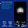 KastLite KastLite 14" Clear Acrylic Lamp Post Globe | Smooth