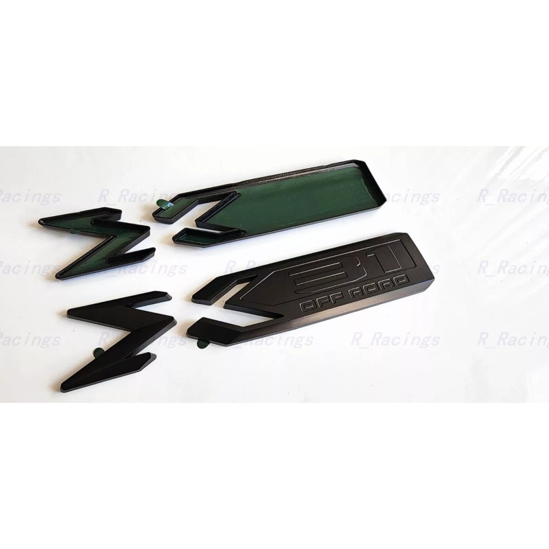 Sierra Overlay Matte black X31 Off Road Sierra Elevation Emblem