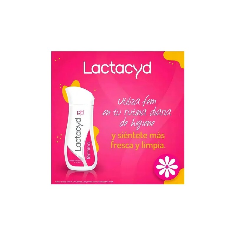 Shampoo Lactacyd Pro Bio Íntimo Con 2 Piezas Con 220