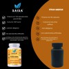 Cúrcuma Orgánica 100 Cápsulas Pura Suplemento Alimenticio Antiinflamatorio Natural Digestión