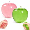 2 Pcs Pink Apple Squishy and Green Apple Squishy for