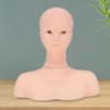 Milageto Mannequin Head Stand, Shoulder Model,Lightweight,Professional Wig Stand Wig Head