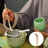 3 Pcs Bamboo Matcha Whisk Set,Handmade Chasen Brush&Spoon Japanese Tea