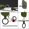 SODOI Reel Key Holder with Carabiner, Hover Switch, Longest Extendable