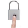 Fingerprint Padlock Zinc Alloy Smart Office Home Cabinet Door Dormitory
