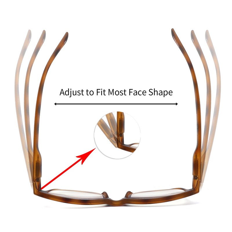 BOSAIL Blue Light Filter Glasses Computer Glasses for Men and