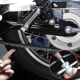 UDNUYFGZ Schrader Valve Removal Tool Set for Bike, Car & Motorcycle | 44Pcs in OPP Bag + 4x Metal Black Valve Caps (Black)