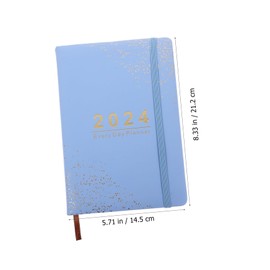GRIRIW Student Planner Notebook Daily to Do List Yearly Monthly Tracker Agenda for Office Travel Portable Planning Journal
