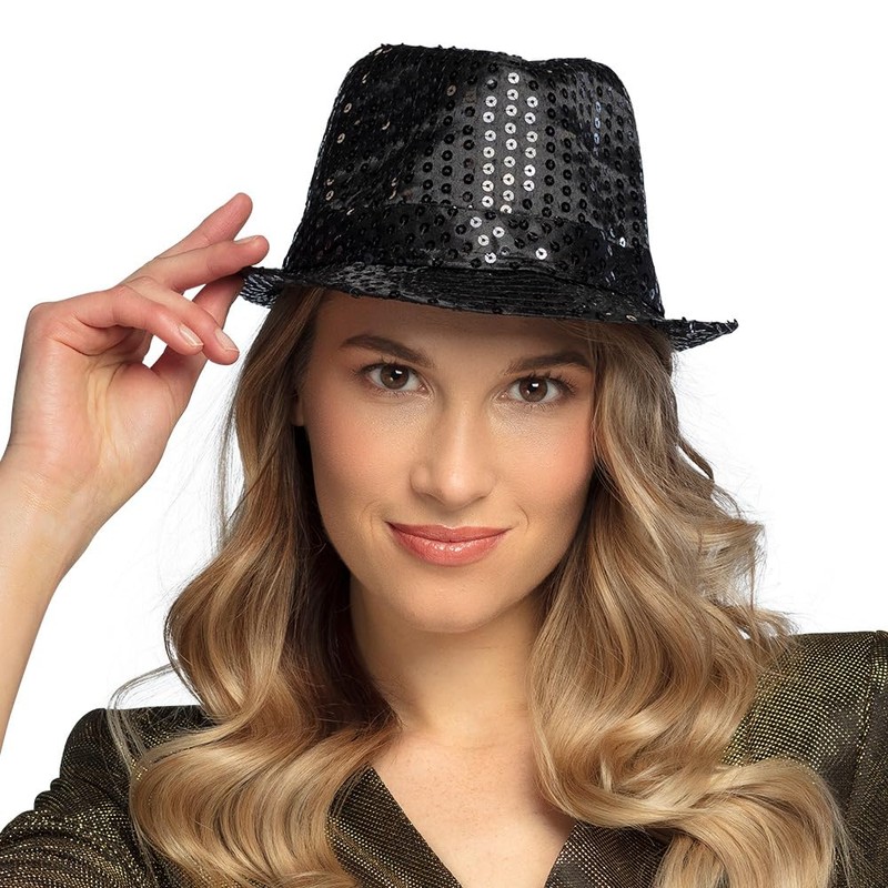 Boland 01257 – Sequin Hat for Adults, One Size