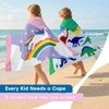 Kids Hooded Beach Towel, 100% Cotton Super Soft and Absorbent