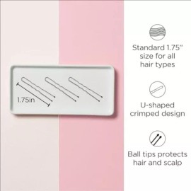 Diane 1.75 inch Hair Pins, Black, 300 Count D467 Pack of 2