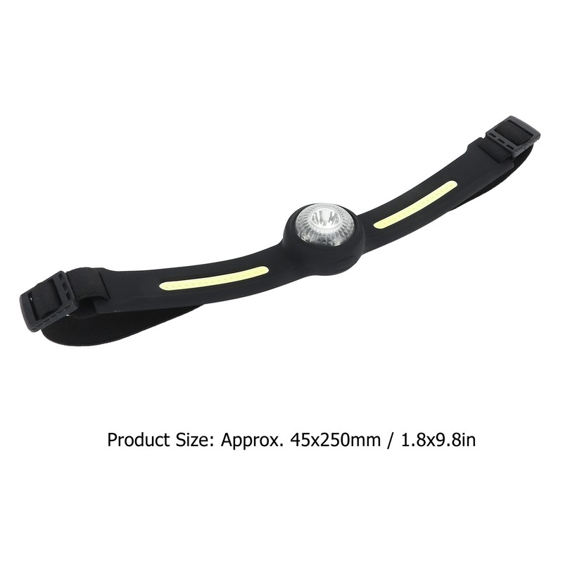 Outdoor LED Headlamp USB Charging 270 Degree COB Floodlight IPX4