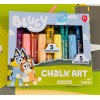 Bluey chalk art