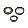 2.5 Ton Rockwell Axle Hub Reseal Kit for M35A Series | Includes Inner Hub Seal, Outer Hub Seal & Tube Seal | Heavy-Duty Replacement Kit for M35 Military Truck Axles