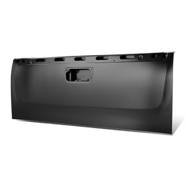 Auto Dynasty GM1900125 Rear Tailgate Shell with Tailgate Assist Cutout Compatible with Chevy Silverado GMC Sierra 1500 2500HD 3500HD 2007-2014, Non Camera, Primered Black Steel Construction