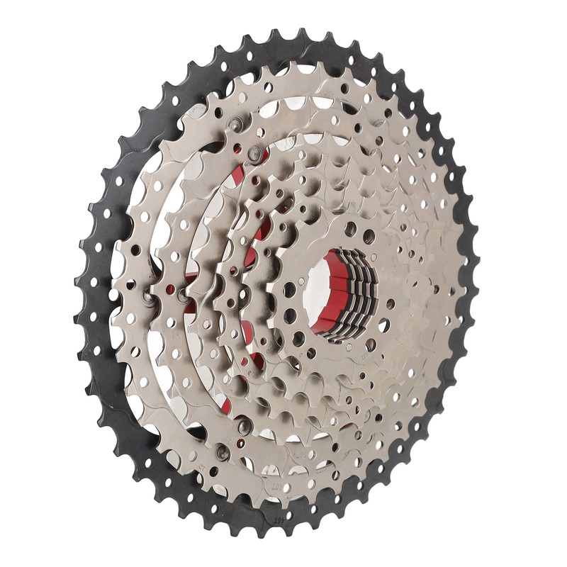 9 Speed Bike Cassette Aluminum Alloy 12 to 46T Precise