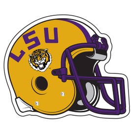Craftique LSU Decal (LSU Helmet Decal (3",4",6",12"), 4 in)