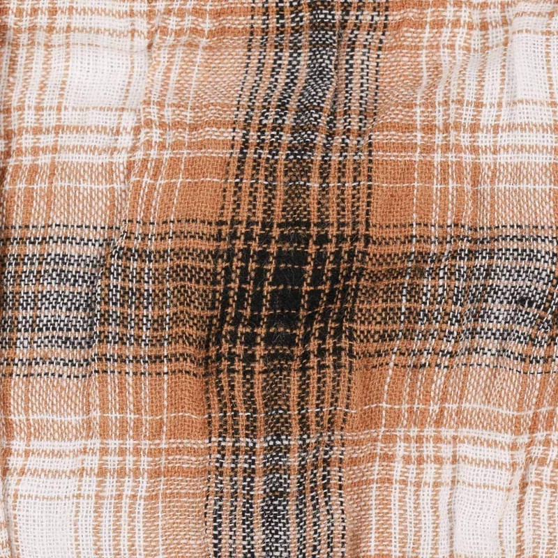 Seeberger Checked Flat Cap (One Size, Brown), brown, Unit size